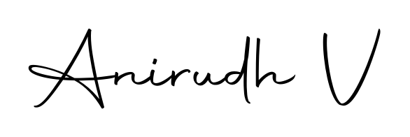 An effortless, minimalist signature concept for Anirudh V using Autography-DOLnW design. Clean lines that look great on any document. Anirudh V signature style 10 images and pictures png