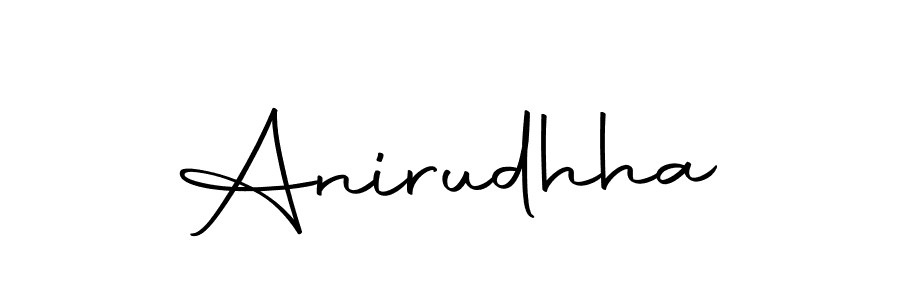 Anirudhha stylish signature style. Best Handwritten Sign (Autography-DOLnW) for my name. Handwritten Signature Collection Ideas for my name Anirudhha. Anirudhha signature style 10 images and pictures png