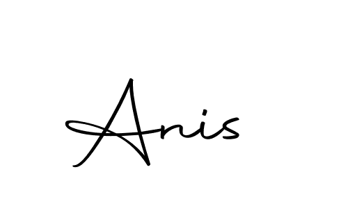 if you are searching for the best signature style for your name Anis . so please give up your signature search. here we have designed multiple signature styles  using Autography-DOLnW. Anis  signature style 10 images and pictures png