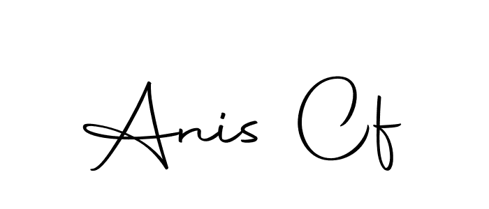 Anis Cf stylish signature style. Best Handwritten Sign (Autography-DOLnW) for my name. Handwritten Signature Collection Ideas for my name Anis Cf. Anis Cf signature style 10 images and pictures png