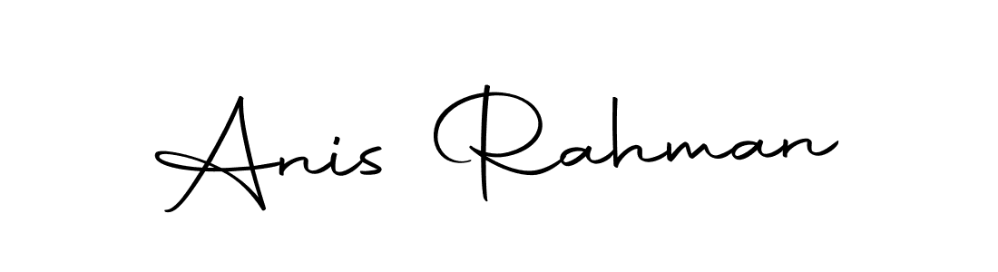 Use a signature maker to create a handwritten signature online. With this signature software, you can design (Autography-DOLnW) your own signature for name Anis Rahman. Anis Rahman signature style 10 images and pictures png