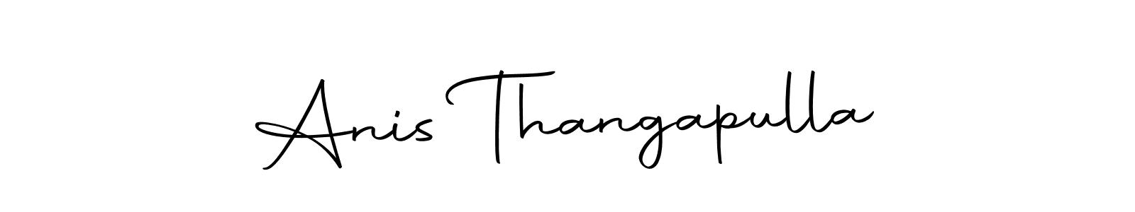 Design your own signature with our free online signature maker. With this signature software, you can create a handwritten (Autography-DOLnW) signature for name Anis Thangapulla. Anis Thangapulla signature style 10 images and pictures png