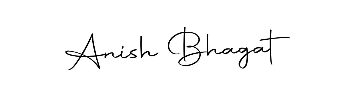 Make a beautiful signature design for name Anish Bhagat. With this signature (Autography-DOLnW) style, you can create a handwritten signature for free. Anish Bhagat signature style 10 images and pictures png