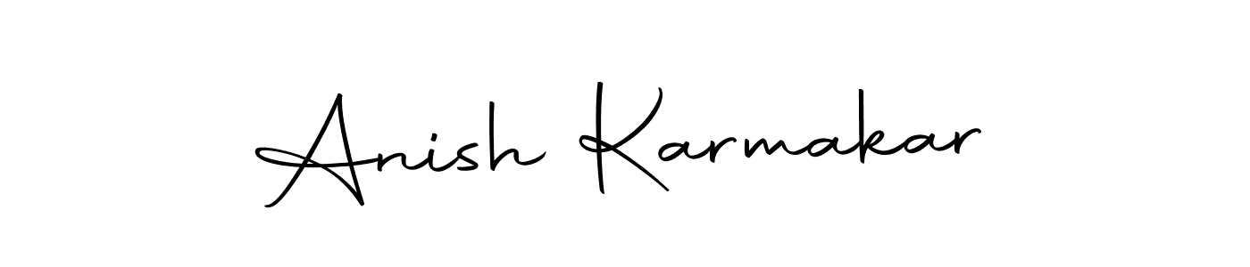 You can use this online signature creator to create a handwritten signature for the name Anish Karmakar. This is the best online autograph maker. Anish Karmakar signature style 10 images and pictures png