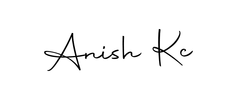 The best way (Autography-DOLnW) to make a short signature is to pick only two or three words in your name. The name Anish Kc include a total of six letters. For converting this name. Anish Kc signature style 10 images and pictures png