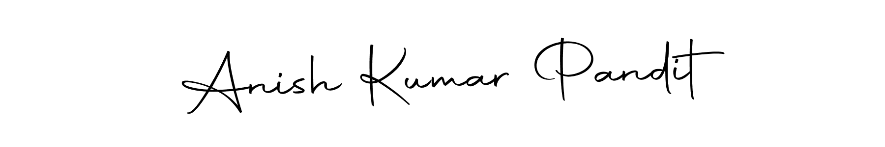 How to make Anish Kumar Pandit signature? Autography-DOLnW is a professional autograph style. Create handwritten signature for Anish Kumar Pandit name. Anish Kumar Pandit signature style 10 images and pictures png