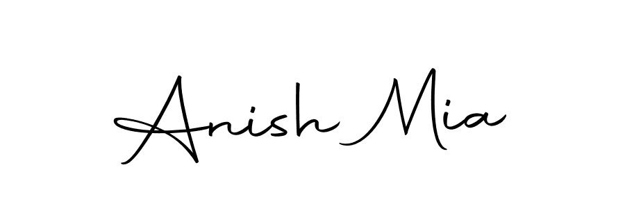 You can use this online signature creator to create a handwritten signature for the name Anish Mia. This is the best online autograph maker. Anish Mia signature style 10 images and pictures png