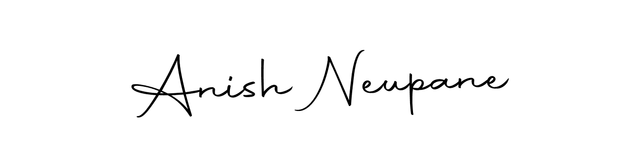 You should practise on your own different ways (Autography-DOLnW) to write your name (Anish Neupane) in signature. don't let someone else do it for you. Anish Neupane signature style 10 images and pictures png