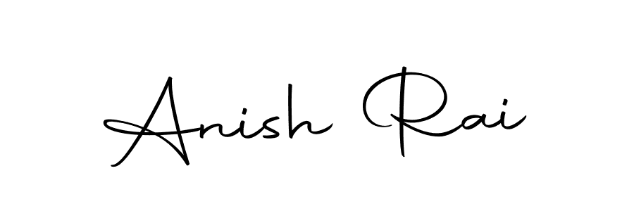 Make a beautiful signature design for name Anish Rai. Use this online signature maker to create a handwritten signature for free. Anish Rai signature style 10 images and pictures png