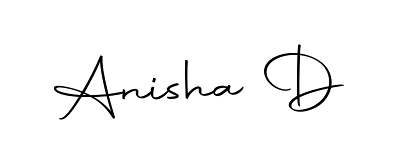 Also we have Anisha D name is the best signature style. Create professional handwritten signature collection using Autography-DOLnW autograph style. Anisha D signature style 10 images and pictures png