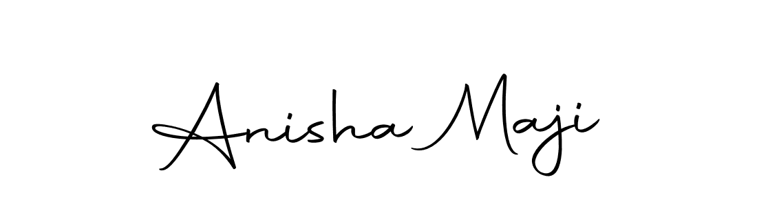 Autography-DOLnW is a professional signature style that is perfect for those who want to add a touch of class to their signature. It is also a great choice for those who want to make their signature more unique. Get Anisha Maji name to fancy signature for free. Anisha Maji signature style 10 images and pictures png