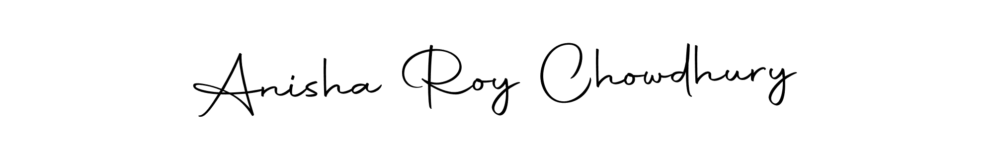 Anisha Roy Chowdhury stylish signature style. Best Handwritten Sign (Autography-DOLnW) for my name. Handwritten Signature Collection Ideas for my name Anisha Roy Chowdhury. Anisha Roy Chowdhury signature style 10 images and pictures png