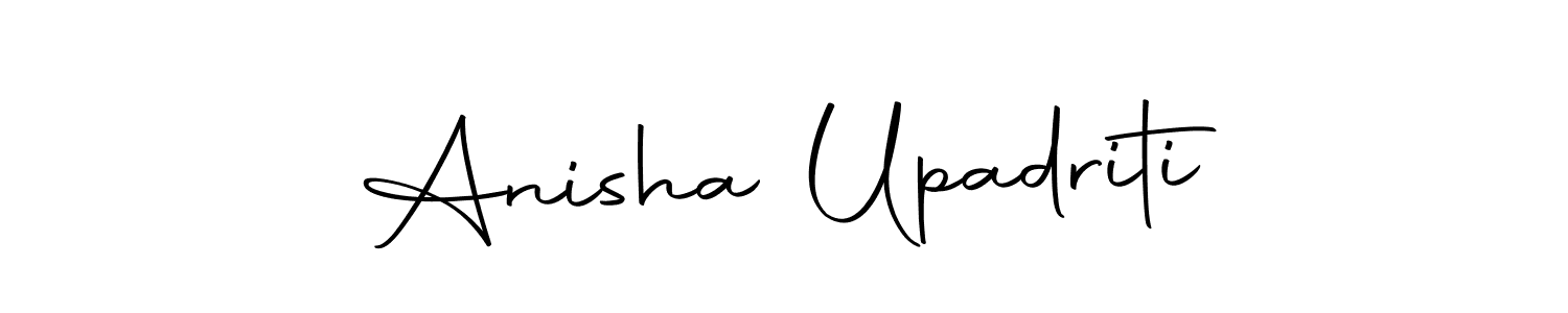 How to Draw Anisha Upadriti signature style? Autography-DOLnW is a latest design signature styles for name Anisha Upadriti. Anisha Upadriti signature style 10 images and pictures png