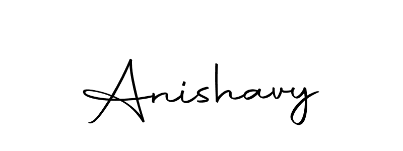 How to make Anishavy name signature. Use Autography-DOLnW style for creating short signs online. This is the latest handwritten sign. Anishavy signature style 10 images and pictures png