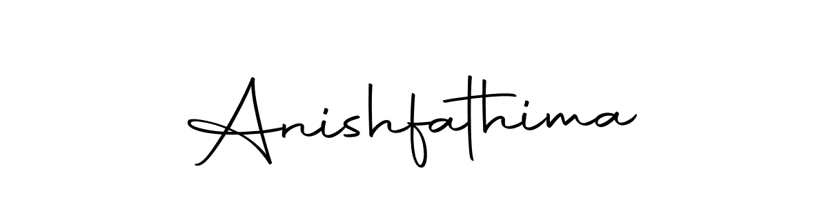Create a beautiful signature design for name Anishfathima. With this signature (Autography-DOLnW) fonts, you can make a handwritten signature for free. Anishfathima signature style 10 images and pictures png