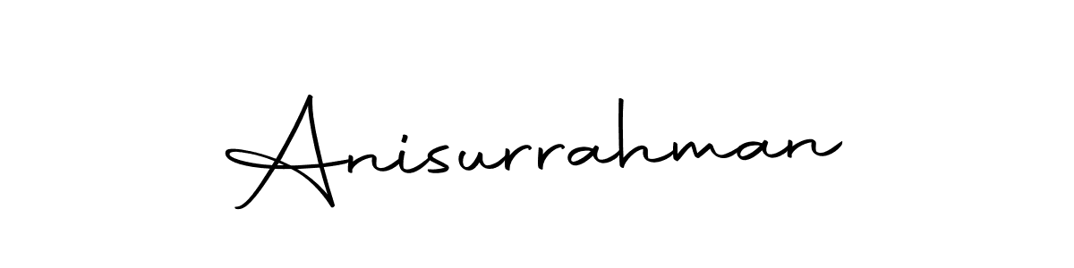 Use a signature maker to create a handwritten signature online. With this signature software, you can design (Autography-DOLnW) your own signature for name Anisurrahman. Anisurrahman signature style 10 images and pictures png