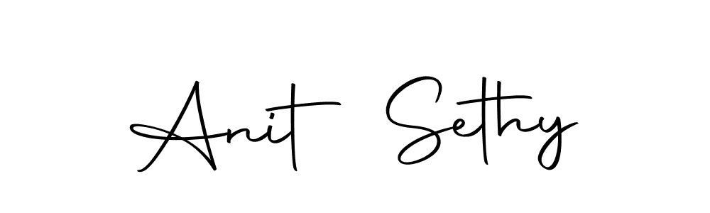 Make a beautiful signature design for name Anit Sethy. Use this online signature maker to create a handwritten signature for free. Anit Sethy signature style 10 images and pictures png