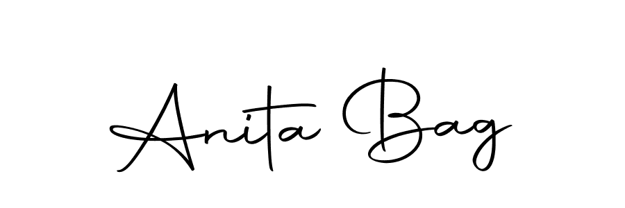 You can use this online signature creator to create a handwritten signature for the name Anita Bag. This is the best online autograph maker. Anita Bag signature style 10 images and pictures png