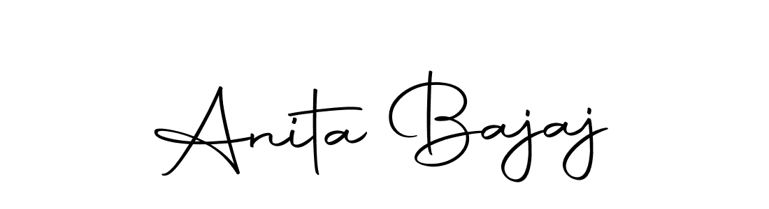 It looks lik you need a new signature style for name Anita Bajaj. Design unique handwritten (Autography-DOLnW) signature with our free signature maker in just a few clicks. Anita Bajaj signature style 10 images and pictures png