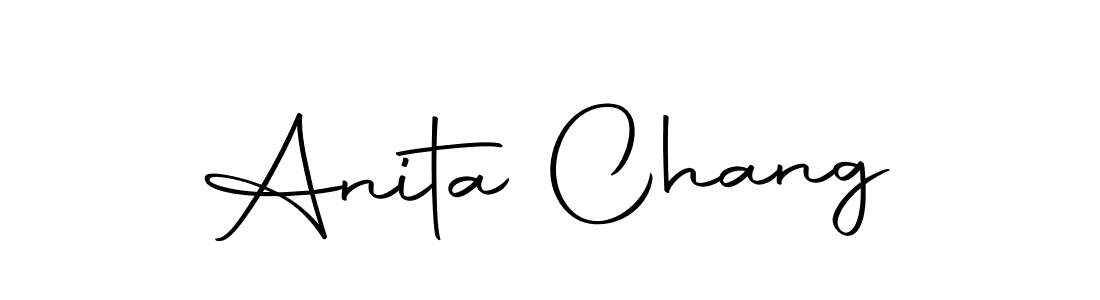 Use a signature maker to create a handwritten signature online. With this signature software, you can design (Autography-DOLnW) your own signature for name Anita Chang. Anita Chang signature style 10 images and pictures png