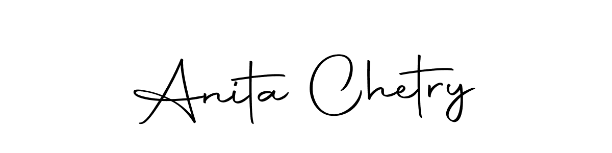 Here are the top 10 professional signature styles for the name Anita Chetry. These are the best autograph styles you can use for your name. Anita Chetry signature style 10 images and pictures png