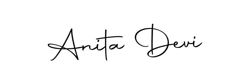 The best way (Autography-DOLnW) to make a short signature is to pick only two or three words in your name. The name Anita Devi include a total of six letters. For converting this name. Anita Devi signature style 10 images and pictures png