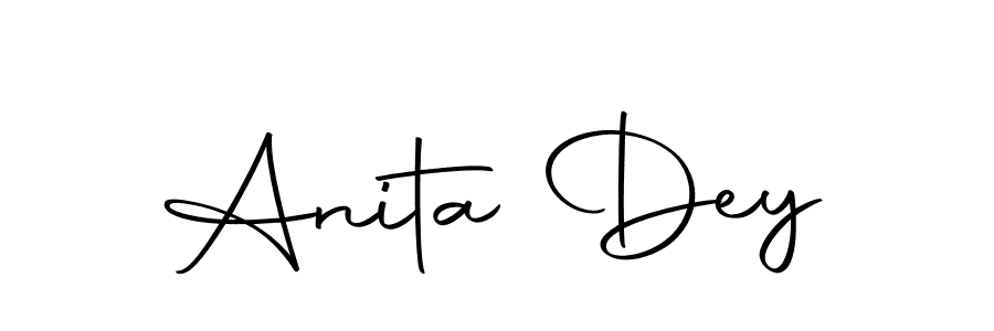 Make a short Anita Dey signature style. Manage your documents anywhere anytime using Autography-DOLnW. Create and add eSignatures, submit forms, share and send files easily. Anita Dey signature style 10 images and pictures png