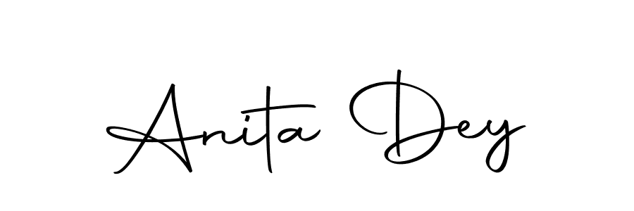 You should practise on your own different ways (Autography-DOLnW) to write your name (Anita Dey) in signature. don't let someone else do it for you. Anita Dey signature style 10 images and pictures png