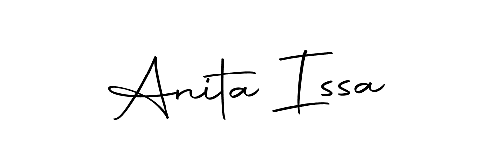 Make a beautiful signature design for name Anita Issa. With this signature (Autography-DOLnW) style, you can create a handwritten signature for free. Anita Issa signature style 10 images and pictures png