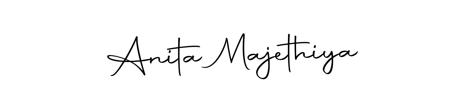 Use a signature maker to create a handwritten signature online. With this signature software, you can design (Autography-DOLnW) your own signature for name Anita Majethiya. Anita Majethiya signature style 10 images and pictures png