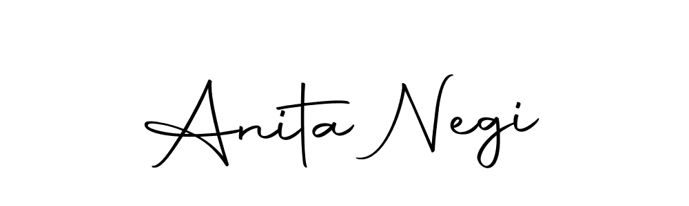 This is the best signature style for the Anita Negi name. Also you like these signature font (Autography-DOLnW). Mix name signature. Anita Negi signature style 10 images and pictures png