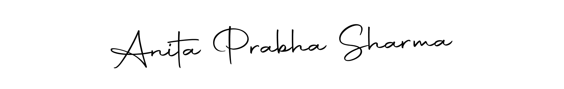Make a beautiful signature design for name Anita Prabha Sharma. Use this online signature maker to create a handwritten signature for free. Anita Prabha Sharma signature style 10 images and pictures png