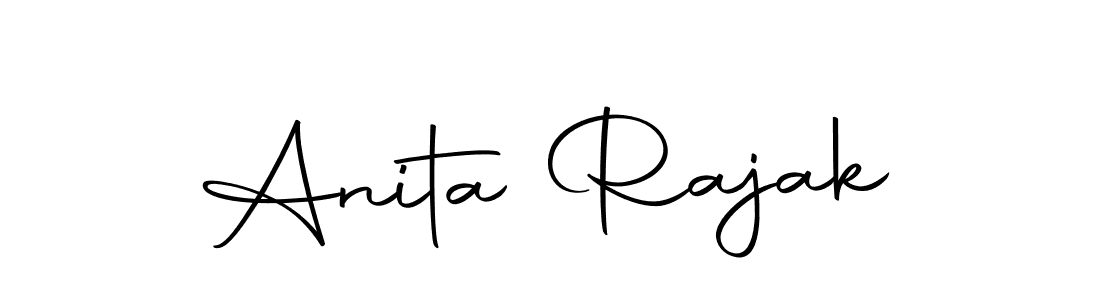 Similarly Autography-DOLnW is the best handwritten signature design. Signature creator online .You can use it as an online autograph creator for name Anita Rajak. Anita Rajak signature style 10 images and pictures png