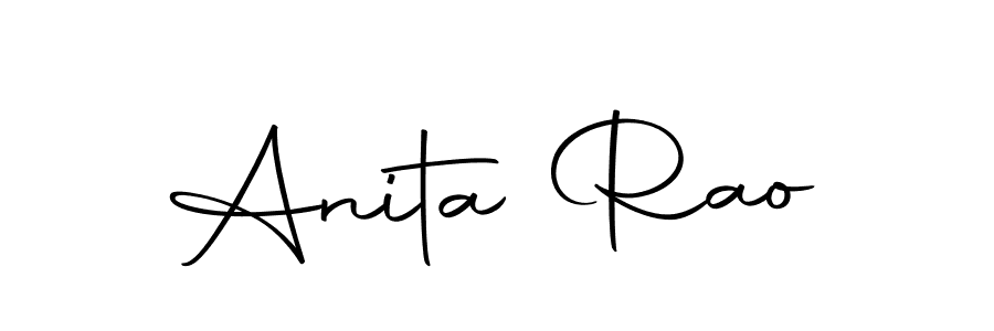 Also we have Anita Rao name is the best signature style. Create professional handwritten signature collection using Autography-DOLnW autograph style. Anita Rao signature style 10 images and pictures png