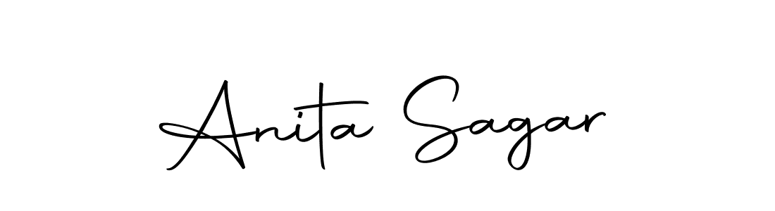 Design your own signature with our free online signature maker. With this signature software, you can create a handwritten (Autography-DOLnW) signature for name Anita Sagar. Anita Sagar signature style 10 images and pictures png