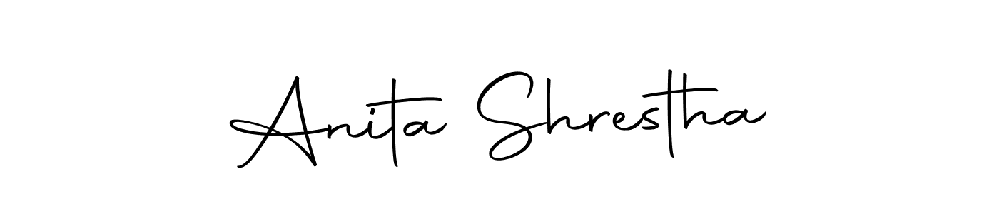You can use this online signature creator to create a handwritten signature for the name Anita Shrestha. This is the best online autograph maker. Anita Shrestha signature style 10 images and pictures png