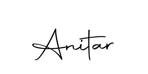 How to make Anitar signature? Autography-DOLnW is a professional autograph style. Create handwritten signature for Anitar name. Anitar signature style 10 images and pictures png