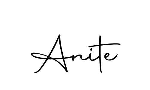 Also we have Anite name is the best signature style. Create professional handwritten signature collection using Autography-DOLnW autograph style. Anite signature style 10 images and pictures png
