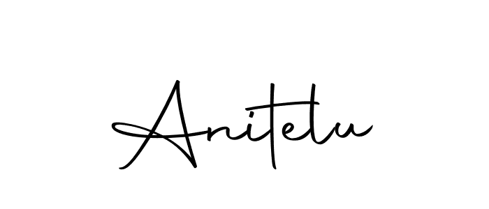 How to Draw Anitelu signature style? Autography-DOLnW is a latest design signature styles for name Anitelu. Anitelu signature style 10 images and pictures png