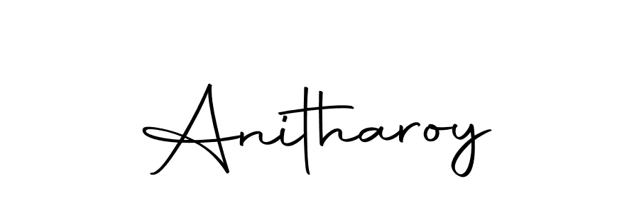 if you are searching for the best signature style for your name Anitharoy. so please give up your signature search. here we have designed multiple signature styles  using Autography-DOLnW. Anitharoy signature style 10 images and pictures png