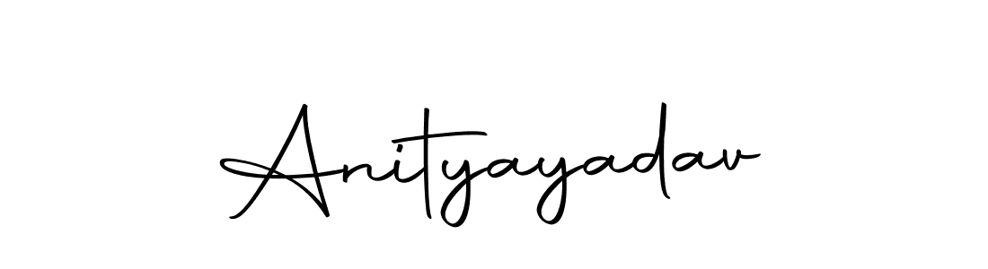 Make a beautiful signature design for name Anityayadav. Use this online signature maker to create a handwritten signature for free. Anityayadav signature style 10 images and pictures png