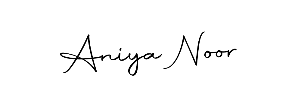 Make a short Aniya Noor signature style. Manage your documents anywhere anytime using Autography-DOLnW. Create and add eSignatures, submit forms, share and send files easily. Aniya Noor signature style 10 images and pictures png