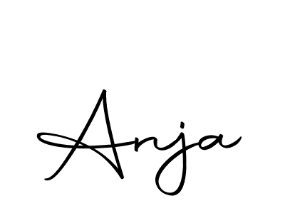 The best way (Autography-DOLnW) to make a short signature is to pick only two or three words in your name. The name Anja include a total of six letters. For converting this name. Anja signature style 10 images and pictures png