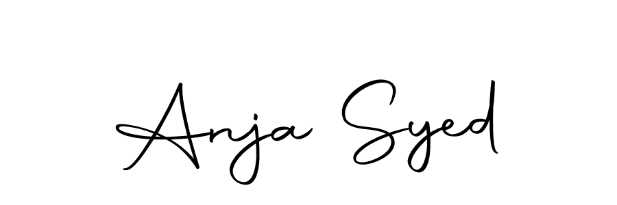 if you are searching for the best signature style for your name Anja Syed. so please give up your signature search. here we have designed multiple signature styles  using Autography-DOLnW. Anja Syed signature style 10 images and pictures png