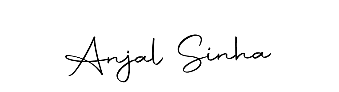 Also we have Anjal Sinha name is the best signature style. Create professional handwritten signature collection using Autography-DOLnW autograph style. Anjal Sinha signature style 10 images and pictures png