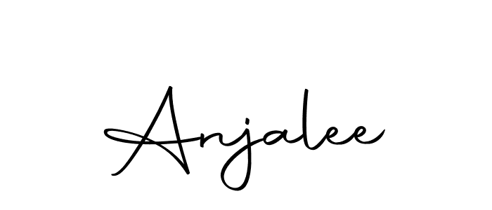 How to make Anjalee signature? Autography-DOLnW is a professional autograph style. Create handwritten signature for Anjalee name. Anjalee signature style 10 images and pictures png