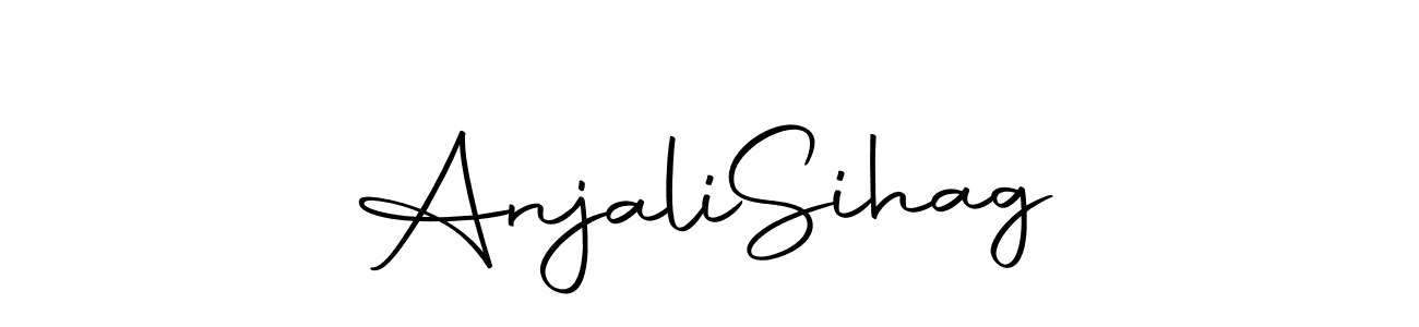 Also You can easily find your signature by using the search form. We will create Anjali  Sihag name handwritten signature images for you free of cost using Autography-DOLnW sign style. Anjali  Sihag signature style 10 images and pictures png