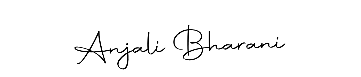 Also You can easily find your signature by using the search form. We will create Anjali Bharani name handwritten signature images for you free of cost using Autography-DOLnW sign style. Anjali Bharani signature style 10 images and pictures png