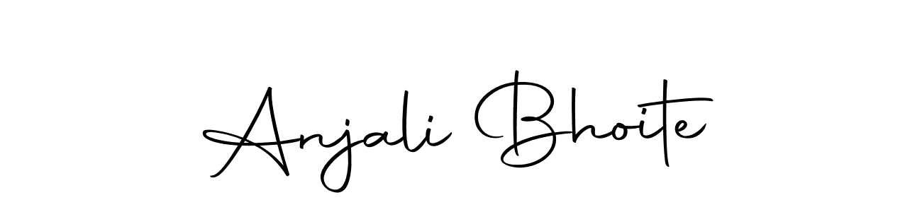 Here are the top 10 professional signature styles for the name Anjali Bhoite. These are the best autograph styles you can use for your name. Anjali Bhoite signature style 10 images and pictures png