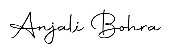 Discover the perfect balance of readability and style for Anjali Bohra with Autography-DOLnW font. Create your dream signature today. Anjali Bohra signature style 10 images and pictures png